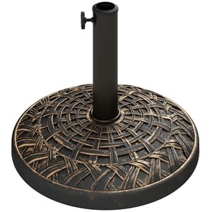 Base de support de parasol en bronze uniquement pour parasols et bases de terrasse - Product Image 5