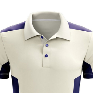 PRIMEFIELD ENTERPRISES Conjunto de Uniforme de Cricket Personalizado para Hombre, Blanco y Morado, 100% Poliéster Transpirable, Servicio OEM, Adulto - Product Image 5
