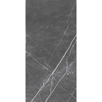 Carreaux muraux en céramique moderne gris anthracite premium 300x600mm, aspect brique, isolants thermiquement, résistants à l'usure, émaillés pour usage intérieur en centre commercial