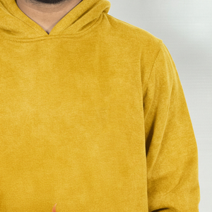 Ensemble sweat à capuche et short graphique personnalisé pour homme, imprimé flamme jaune, rouge, orange, sweat à capuche et short à taille élastique, ensemble deux pièces, vente en gros OEM - Product Image 5