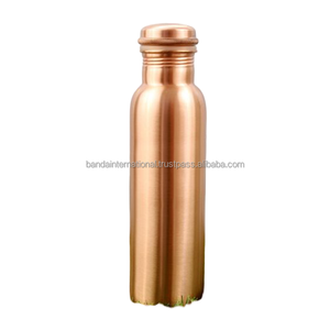 Top Quality Copper Drinking <b>Bottle</b> With Polish Finished For Drinking And Kitchen Use Copper <b>Bottle</b> Leak Proof - Product Image 5