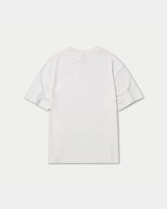 เสื้อยืดคอตตอนเนื้อนุ่มทรงโอเวอร์ไซส์ลำลองสำหรับผู้ชาย เสื้อยืดคอกลมแขนสั้นพรีเมียมเรียบง่ายสำหรับผู้ชาย รับสกรีนโลโก้ ผ้าคอตตอนหนา - Product Image 5