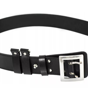 Stable <b>Belt</b> Custom Black Real 100% Original Leather Navy Gun Holster Bullhide <b>Belt</b> Customized Purpose Use This Men Stable <b>Belt</b> - Product Image 4