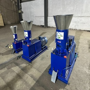 Machines à granulés de bois avec moteur 20KW, contrôlées par PLC, haute production 2500-3000kg/h, dimensions personnalisables, garantie 1 an - Product Image 3