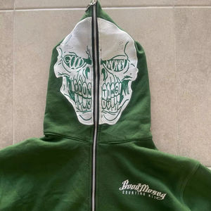 Sweat à capuche classique pour homme personnalisable OEM, 100 % haute qualité, en molleton 300-400 g/m² (mélange coton-polyester), doublure numérique - Product Image 3