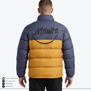 Mawra Custom Design Men's Puffer Jacket Winter Quilted Jacket <b>Warm</b> Outdoor Casual Streetwear Fashion Apparel Manufacturer - Product Image 1