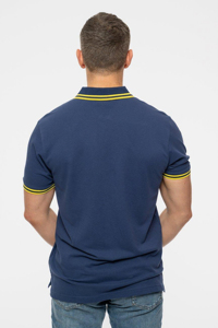 Chemise à col personnalisée de qualité supérieure OEM, respirante, grande taille, logo personnalisé, manches courtes, couleur unie, 100% coton, polo pour homme - Product Image 2