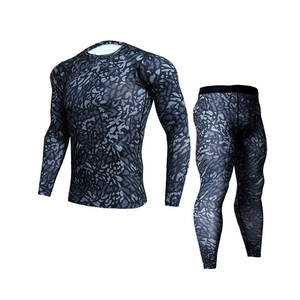 Conjunto Premium de Rashguard Elástico para Hombre, Ropa Deportiva para Gimnasio, Ropa Atlética para Entrenamiento - Product Image 1