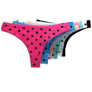 Braguitas Románticas Personalizadas con Logotipo para Mujer, Tejidas, Ecológicas, de Talle Medio, Tallas Grandes, con Estampado de Letras en la Cintura - Product Image 3