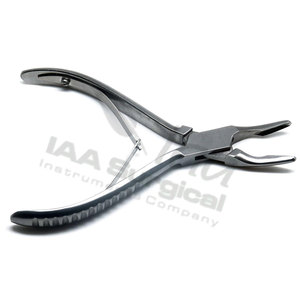 Manual Double Action 10x18mm Stainless Steel Straight Curved Design Bone Rongeur <strong>Forceps</strong> For Surgical Operation CE - Product Image 1
