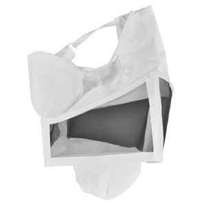 Voile de protection pour apiculteur en maille respirante et ventilée, résistante à la chaleur, protection anti-abeilles à 3 couches, manches en polyester, coupe standard - Product Image 3