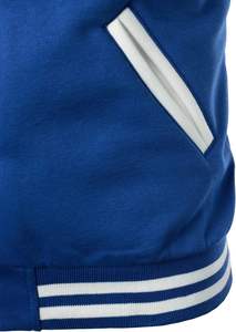High Quality Custom Print Embroidered Varsity Baseball Jacket Custom <b>Men</b> Plus Size Breathable Oversized Wholesale - Product Image 3
