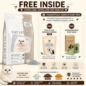 Litière pour chat personnalisée 5 en 1, mélange de tofu et de bentonite, hautement absorbante, sans poussière, contrôle des odeurs, agglomérante, fournitures de nettoyage pour animaux de compagnie - Product Image 3