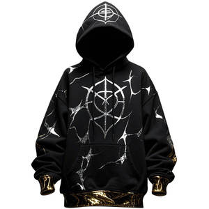 Sudadera Moderna con Capucha para Hombre, 100% Algodón, Diseño de Camuflaje, Tejida, Cómoda, para Uso Diario, Manga Larga, Ropa Casual - Product Image 1