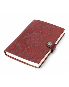 Carnet en cuir fait main de haute qualité, motif mandala, avec fermoir à monnaie vintage – Fournisseur en gros - Product Image 3