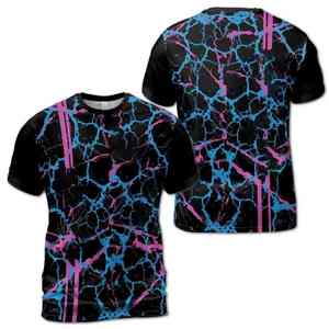 เสื้อยืดแขนสั้นคุณภาพสูง 100% โพลีเอสเตอร์ เป็นมิตรกับสิ่งแวดล้อม ไซส์ใหญ่พิเศษ สกรีนโลโก้ทีมตามสั่ง สำหรับผู้ชาย - Product Image 4