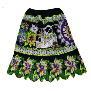 กระโปรงพิมพ์ลายโพลินีเซียนสำหรับผู้หญิง คุณภาพสูง แบบสั่งทำพิเศษ กระโปรงยูโรห์สแบบโปห์นเปออิอัน - Product Image 1