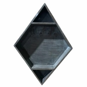Handcrafted Teak Wood Octagonal Serving Tray Wholesale | Moradabad - Product Image 1