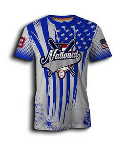 Ropa deportiva de alto rendimiento, camiseta de béisbol de secado rápido, traje atlético de tono sólido elástico para la eficiencia del equipo - Product Image 3