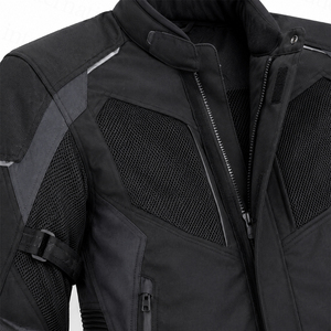 Factory Price Slim Fit Men Motorbike Racing Cardura <b>Jacket</b> Reflective Strips Ventilated <b>Summer</b> Textile <b>Motorcycle</b> Riding <b>Jacket</b> - Product Image 4