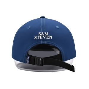 Gorras de Béisbol Personalizadas con Logotipo Bordado en 3D, 5 Paneles, Deportivas, 100% Algodón, Dos Tonos, Color Escarlata, Cierre a Presión, 30.º Aniversario, Lona Común - Product Image 6