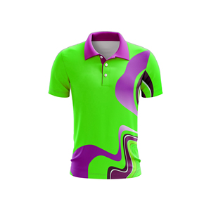 Outdoor Plus Sized Sportswear Tackle Twill Customizable <b>Cricket</b> Team Logo Name Heat-Transfer Printed UV Protection Jersey - Product Image 6