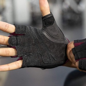 Gants de musculation demi-doigts antidérapants avec support de poignet pour hommes et femmes, vente en gros directe usine, pour entraînement fitness et gym - Product Image 3