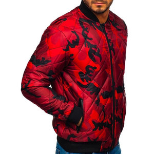 Fashionable New Design Winter Bomber <b>Jacket</b> Best Selling Easy Wear <b>Warm</b> Front Logo for <b>Men</b> - Product Image 3
