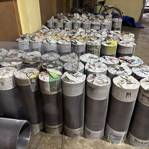 Silver Anodized Aluminum Expanded Metal Mesh Roll For Refrigeration <b>Grille</b> <b>Ventilation</b> Screen And HVAC Equipment Enclosure Use - Product Image 2