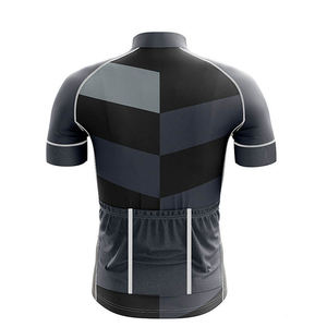 เสื้อจักรยานไซส์ใหญ่สีพื้น 100% โพลีเอสเตอร์ พิมพ์ลายโลโก้ตามสั่ง ป้องกันแบคทีเรีย แห้งเร็ว ระบายอากาศได้ดี - Product Image 2