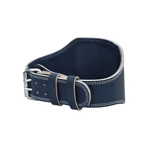 High Quality Genuine Leather Weight Lifting Heavy Duty <b>Back</b> <b>Support</b> Training Belt with Non-Slip Hook and Loop Closure Unisex - Product Image 2