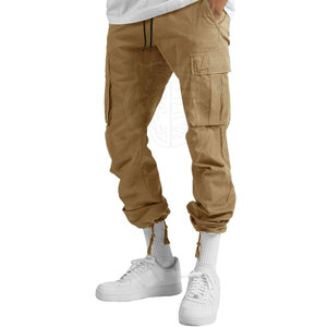 Pantalones Cargo Rectos de Algodón 100% Lavado, Ligeros y Casuales, los Más Vendidos para Hombre - Product Image 3