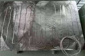 Tapis chauffant électrique d'extérieur pour table de massage avec thermostat réglable et chauffage rapide - Product Image 2