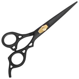 Ciseaux de coiffure professionnels de 6 pouces à faible MOQ, lame tranchante en acier inoxydable, réutilisables, durables, pour la coupe de barbe masculine, OEM - Product Image 2