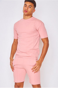 Nuevo conjunto de verano de talla grande con camiseta y pantalones cortos con cintura elástica, conjunto de alta calidad, nueva moda. - Product Image 5