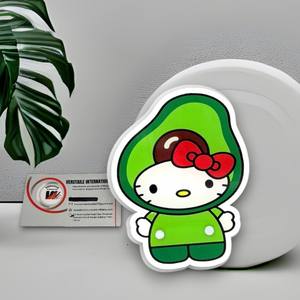 Private Label Hello Kitty Acrylic <b>Magnetic</b> <b>Lash</b> Tile Eyelash Extension Tool Eco-Friendly Reusable Rectangle Circle Square Flower - Product Image 5