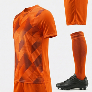 Camiseta de Fútbol Retro Personalizada 2026, Estilo Vintage, Calidad Tailandesa, 100% Poliéster de Secado Rápido, Logotipo Personalizado, Proveedor de Equipaciones de Equipo - Product Image 3