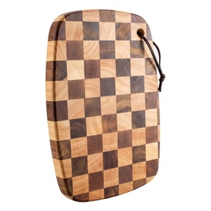 Planche à découper de cuisine avec poignées, bloc à découper en bois de la plus haute qualité, planche de boucher pour accessoires de cuisine, bon prix - Product Image 4