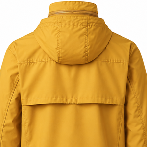 Windbreaker <b>Jacket</b> for <b>Men</b> <b>Lightweight</b> Outdoor Sports Water Resistant Full Zip Hooded Activewear Custom Outerwear Trade Exporter - Product Image 4