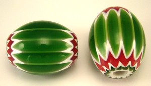 Cuentas de vidrio Millefiori hechas a medida en tamaño 8mm en adelante, ideales para reventa por diseñadores de joyas en verde oscuro - Product Image 6