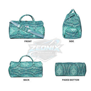 Bolsa Deportiva Sublimada de Alta Calidad Hecha a Medida, la Más Vendida, Capacidad de 50-70L, Hecha en Pakistán, ZEONIX INDUSTRIES - Product Image 5