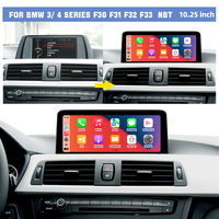 Écran multimédia de voiture 10,25 pouces, unité centrale de tableau de bord BMW F30/F31/F32 NBT Linux, CarPlay sans fil, Android Auto, démarrage en 5 secondes, 1 an