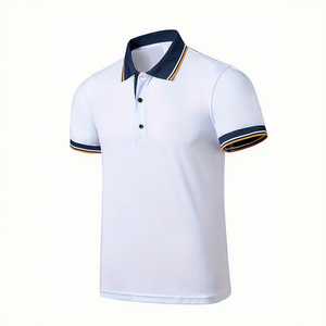 Nueva Camiseta Casual de Manga Corta para Hombre, Tejido Sólido, Tallas Grandes, Ajuste Cómodo, Transpirable, Servicio OEM - Product Image 1