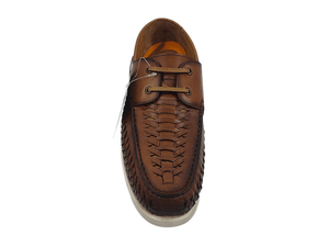 Mocasines Color Tabaco con Punta Redonda, Sin Cordones, Suela de Goma Antideslizante, para Todas las Temporadas - Product Image 3