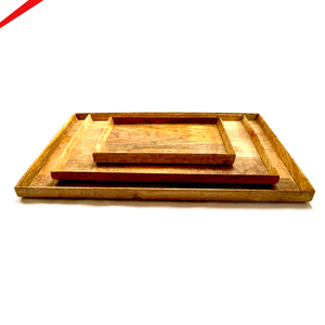 Plateau en aluminium de qualité supérieure, très vendu, pour la décoration de la maison et le service en cuisine - Product Image 5
