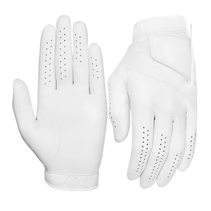 Fournisseur de gants de golf personnalisés OEM, gants de golf en cuir Cabretta doux de qualité supérieure pour hommes avec logo et emballage personnalisés - Product Image 3