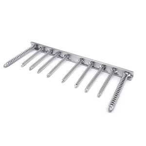 Plaques DCP étroites en acier inoxydable de haute qualité avec 50 vis corticales, instruments vétérinaires, implants orthopédiques approuvés CE - Product Image 1