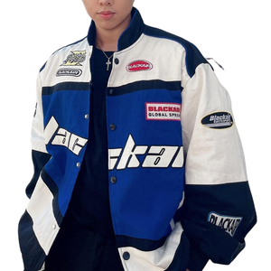 เสื้อแจ็คเก็ตวาร์ซิตี้ผู้ชายแบบลำลองสั่งทำพิเศษ คอตั้ง คุณภาพพรีเมียม มีให้เลือกหลายสี - Product Image 1