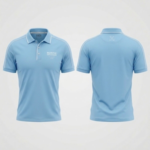 Camisas de Hombre de Última Moda, Manga Corta, Tejidas, Transpirables, de Poliéster/Algodón, para Verano, Servicios OEM, Alta Calidad - Product Image 6