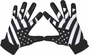 Gants de frappe de baseball professionnels, qualité supérieure, en cuir, fermeture auto-agrippante, paume antidérapante. - Product Image 2